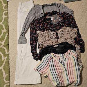 Maternity clothes size large